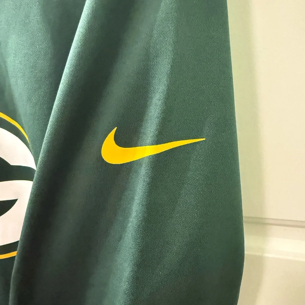 Nike Green Bay Packers Green Hoodie